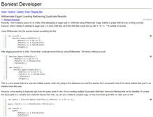 Tablet Screenshot of boniestdeveloper.net